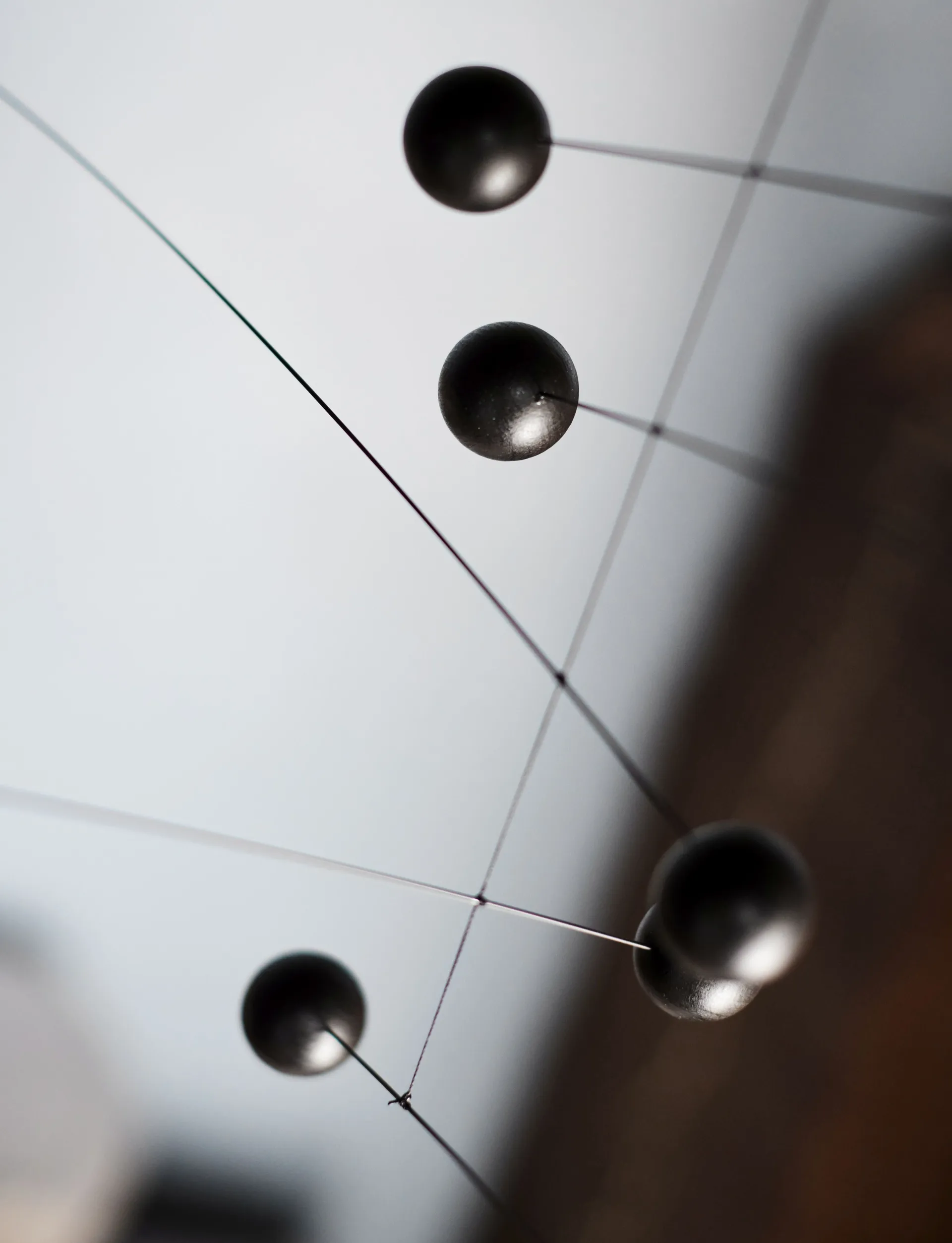 Flensted Mobile Futura, noir-rouge Flensted Mobiles