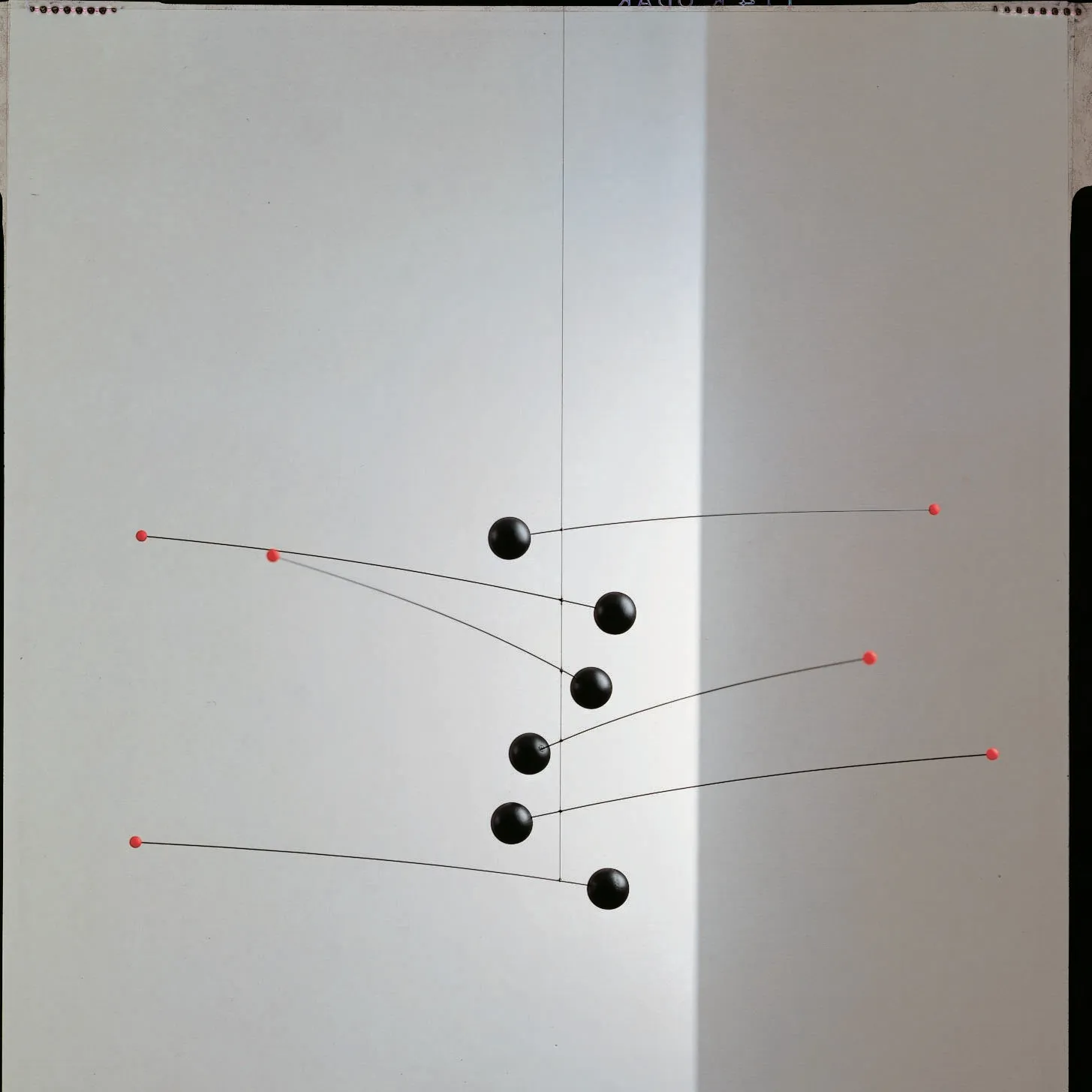 Flensted Mobile Futura, noir-rouge Flensted Mobiles