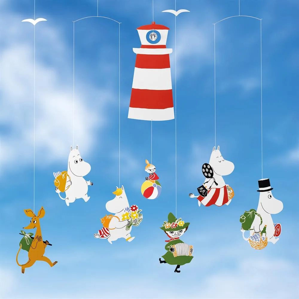 Flensted Mobile Moomins 2014, multiple Flensted Mobiles