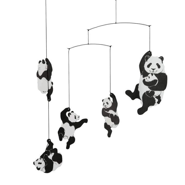 Flensted Mobile panda, noir-blanc Flensted Mobiles