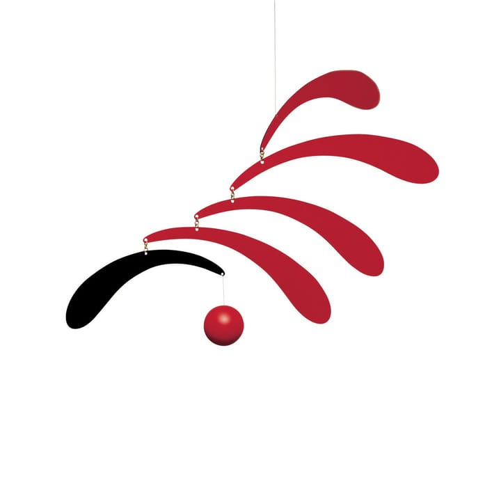 Flensted Mobile The Flowing Rythm, rouge Flensted Mobiles