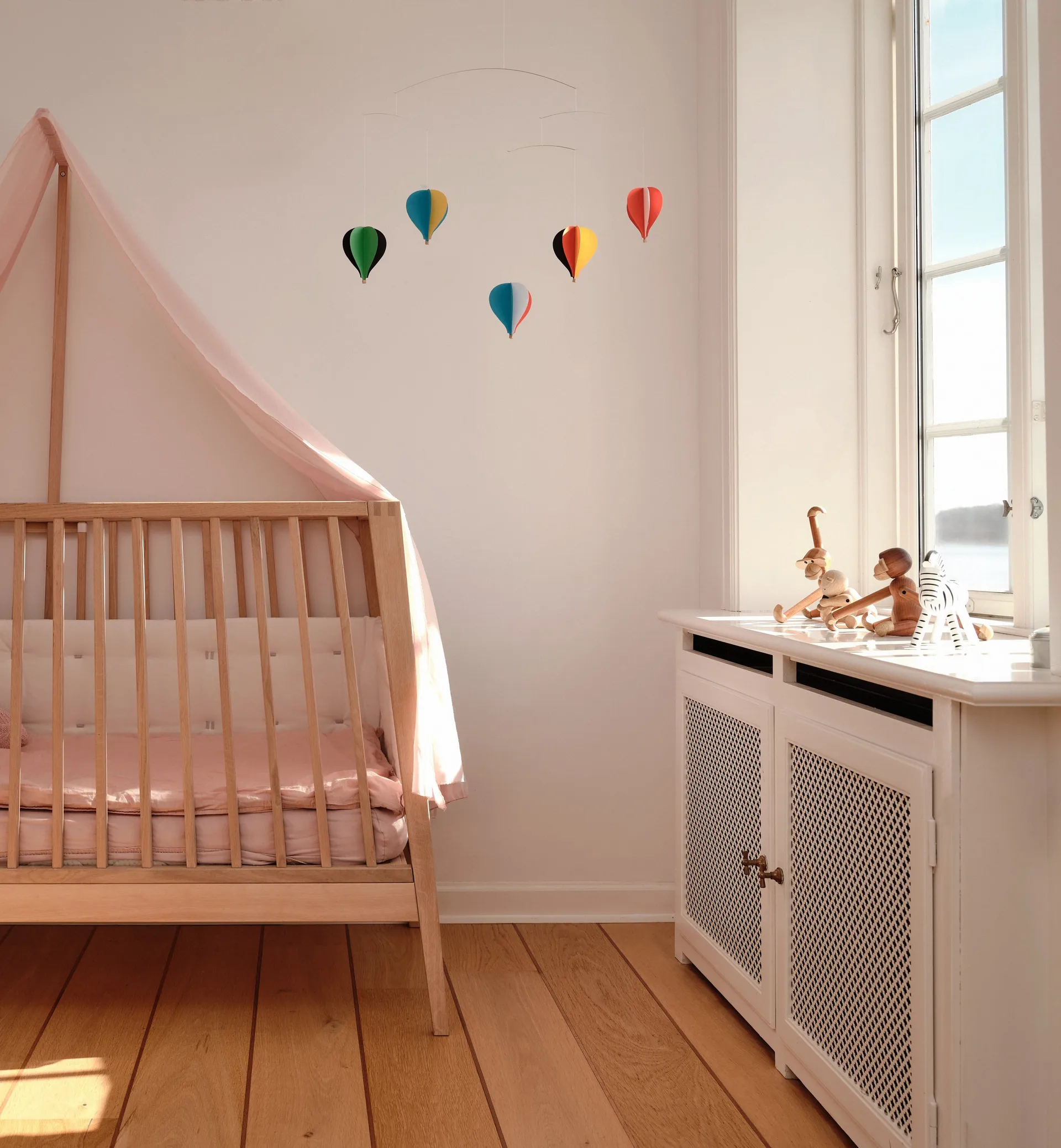 Mobile en carton Balloon 5, multicolore Flensted Mobiles