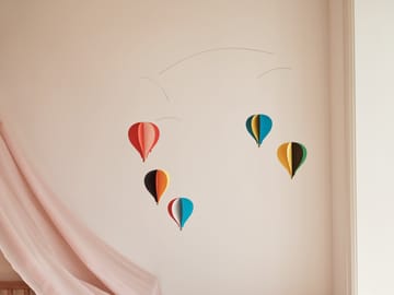 Mobile en carton Balloon 5 - multicolore - Flensted Mobiles