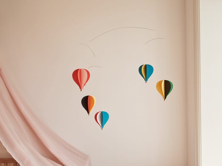 Mobile en carton Balloon 5, multicolore Flensted Mobiles