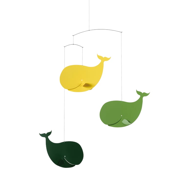 Mobile Happy Whales - multicolore - Flensted Mobiles