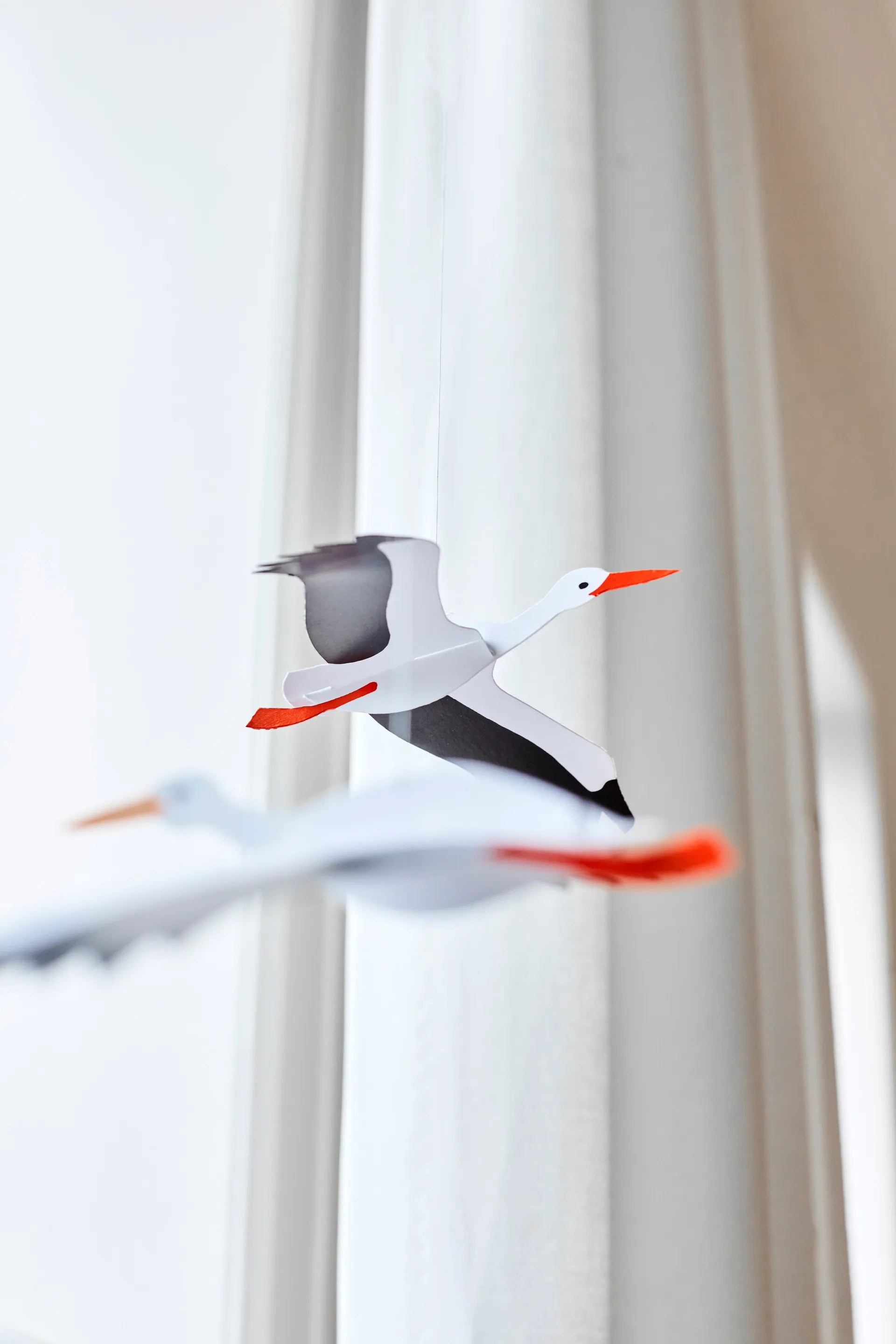 Mobile Lucky storks, multicolore Flensted Mobiles