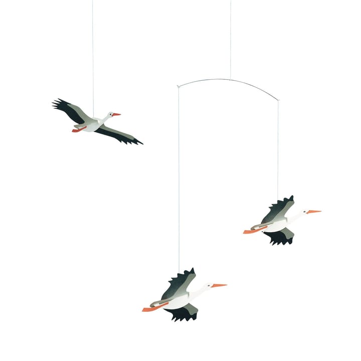 Mobile Lucky storks - multicolore - Flensted Mobiles