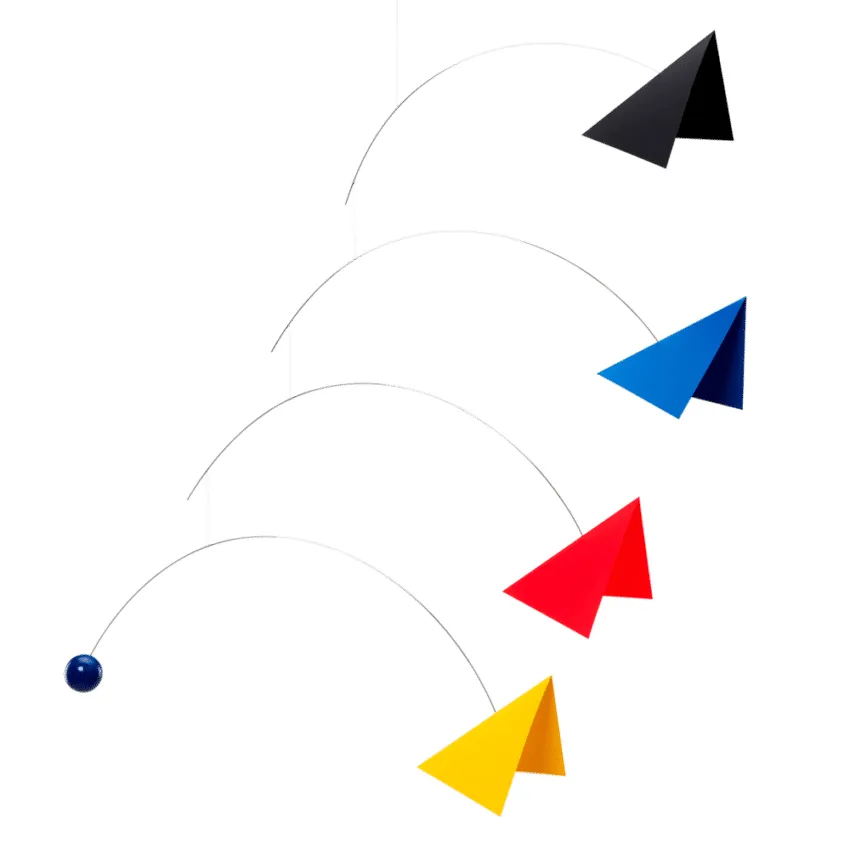 Mobile Mirage, multicolore Flensted Mobiles