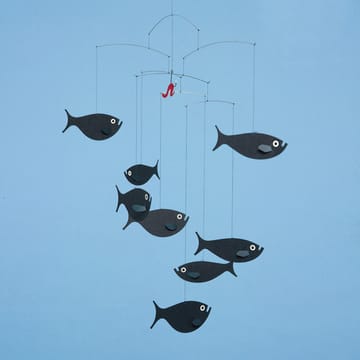 Mobile Shoal of fish - noir - Flensted Mobiles