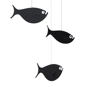 Mobile Shoal of fish - noir - Flensted Mobiles