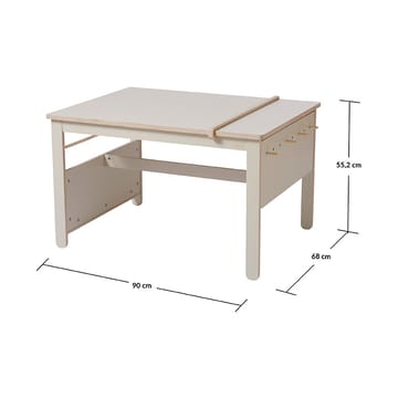 Bureau Play Creative 68x90 cm - Gris - FLEXA