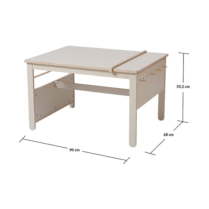Bureau Play Creative 68x90 cm, Gris FLEXA
