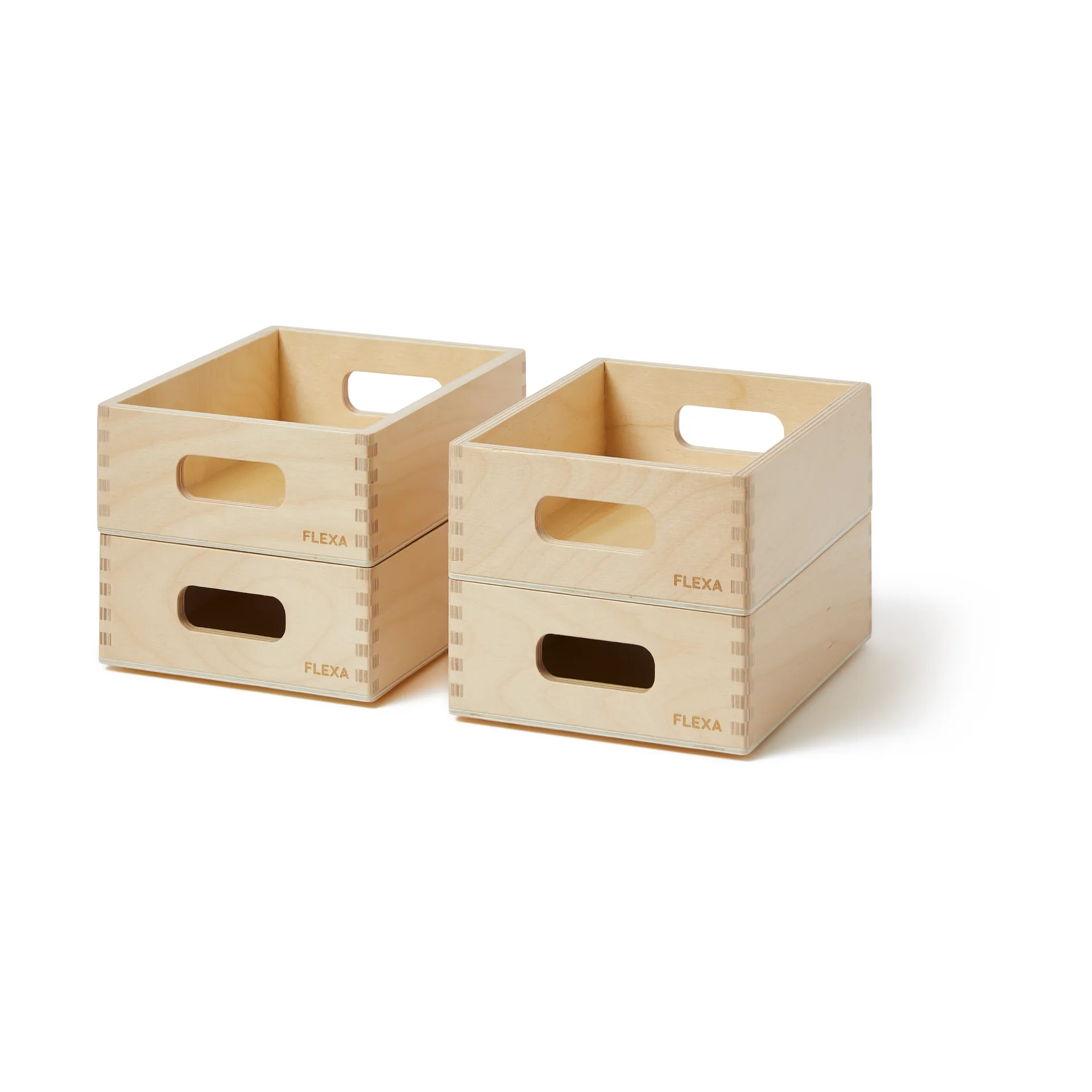 Coffret de rangement Play, lot de 2, Tall FLEXA