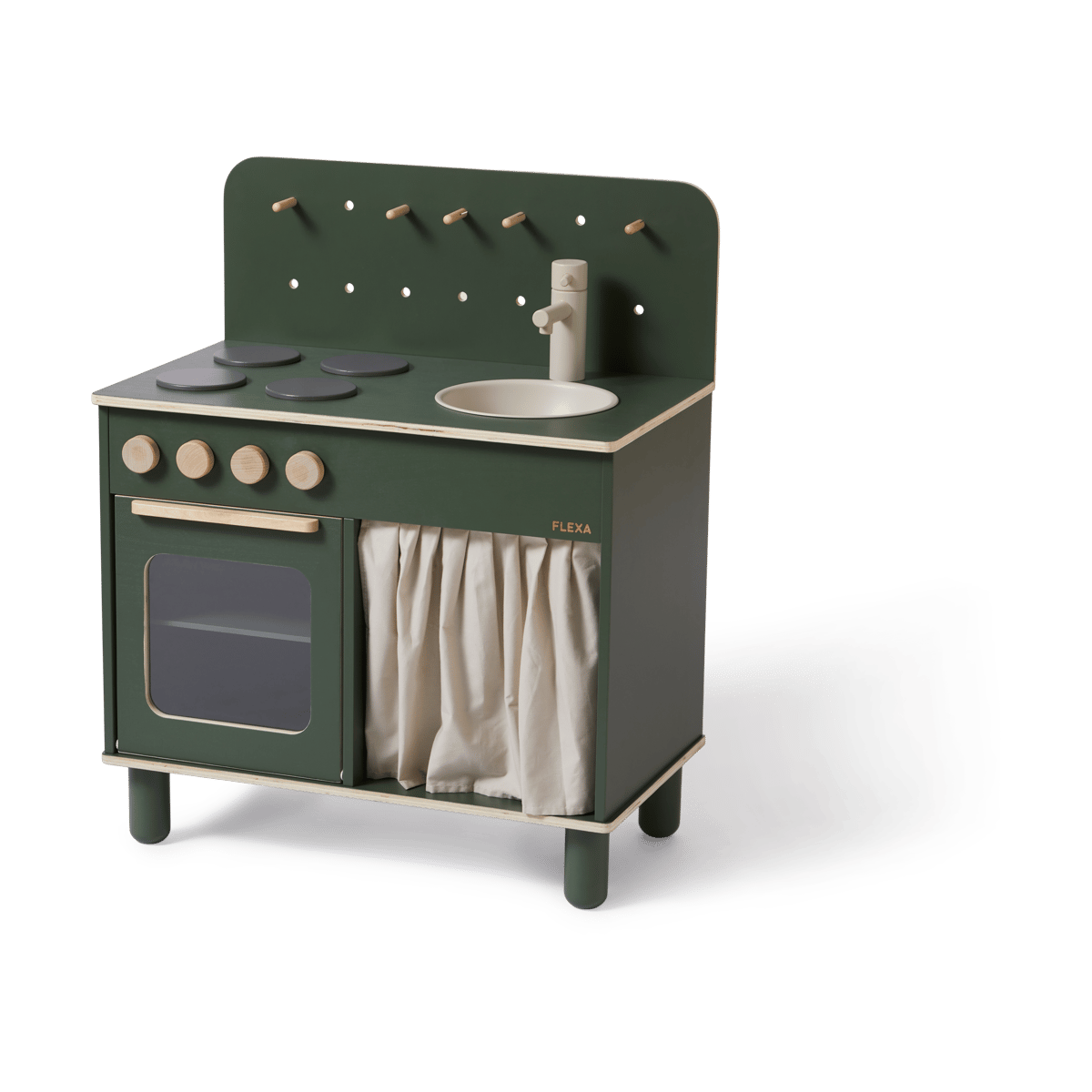 FLEXA Cuisinette Play 60x75 cm Vert profond