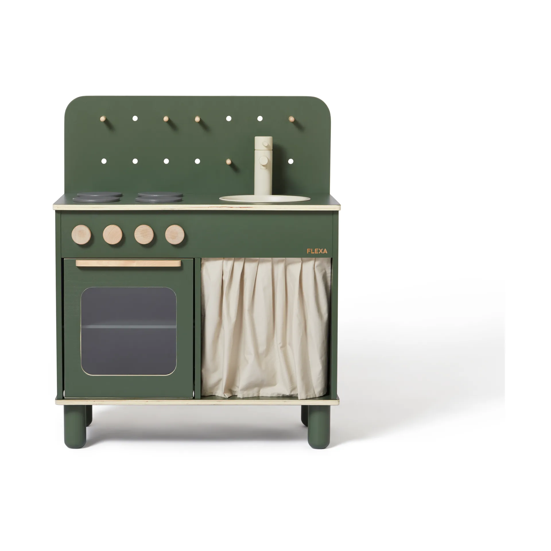 Cuisinette Play 60x75 cm, Vert profond FLEXA