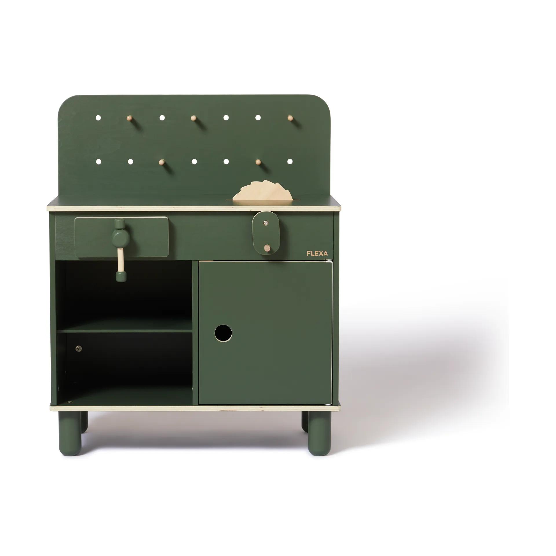 Établi Play 60x75 cm, Vert FLEXA