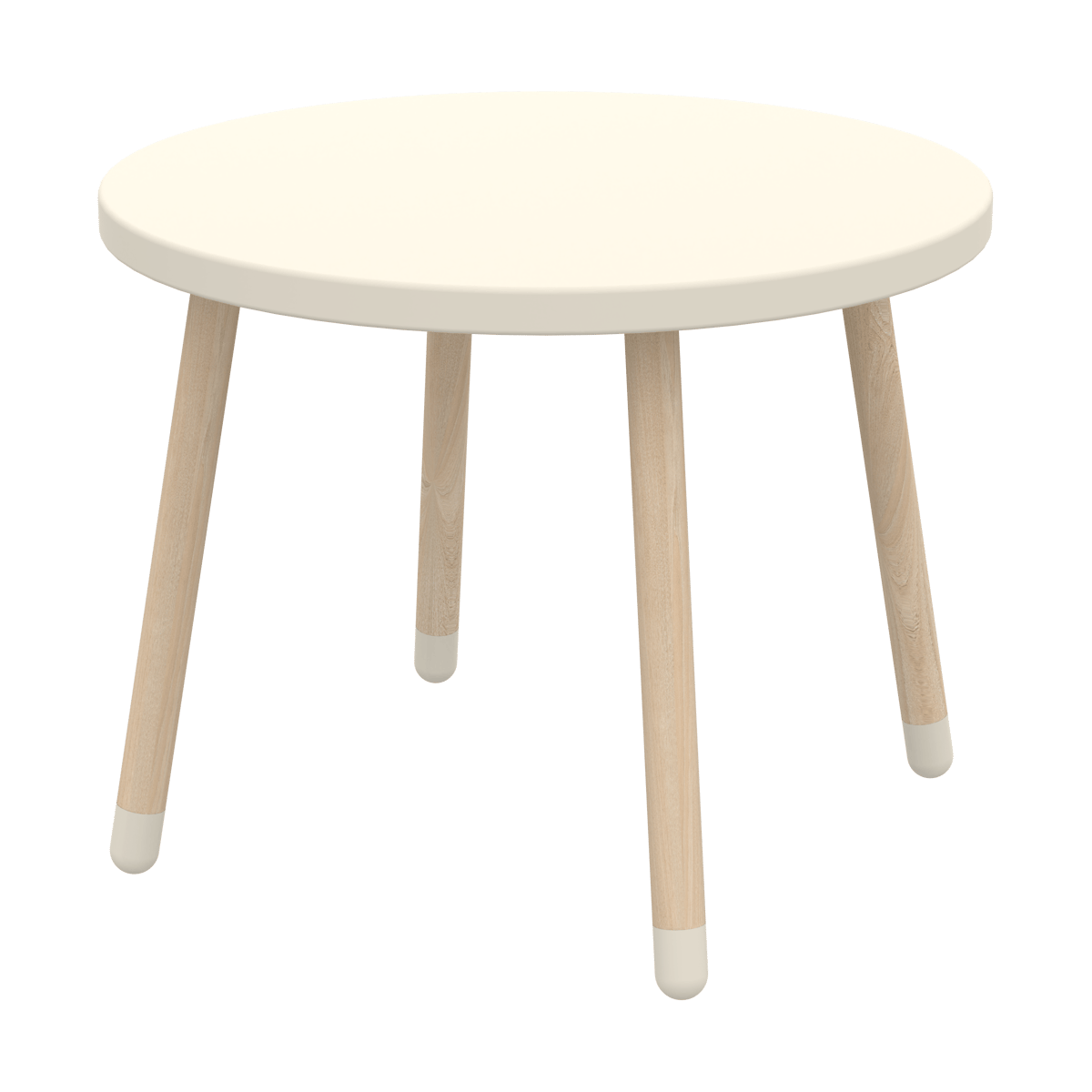 FLEXA Table de jeu Dots Ø60 cm Cream