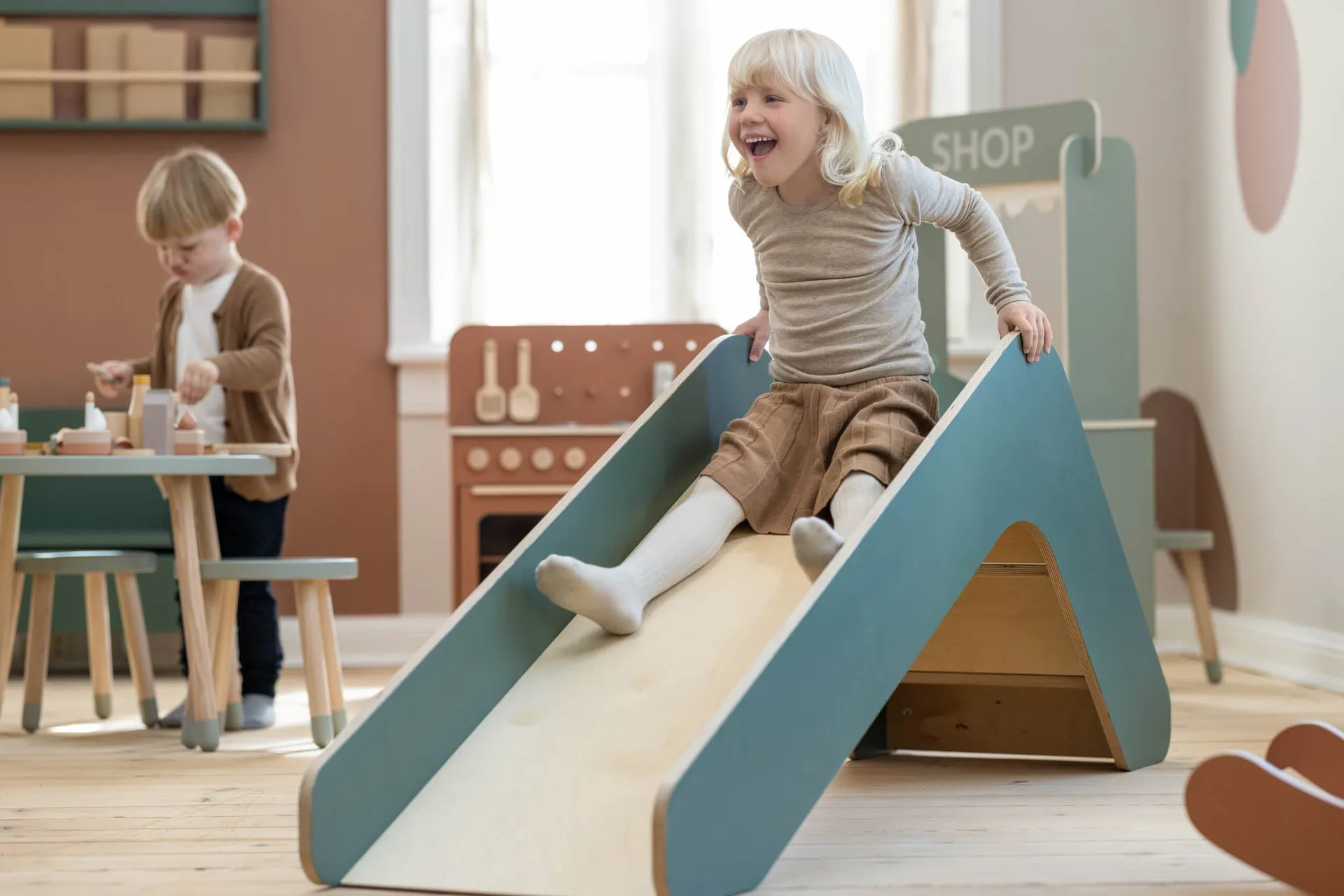 Toboggan Play, Vert FLEXA