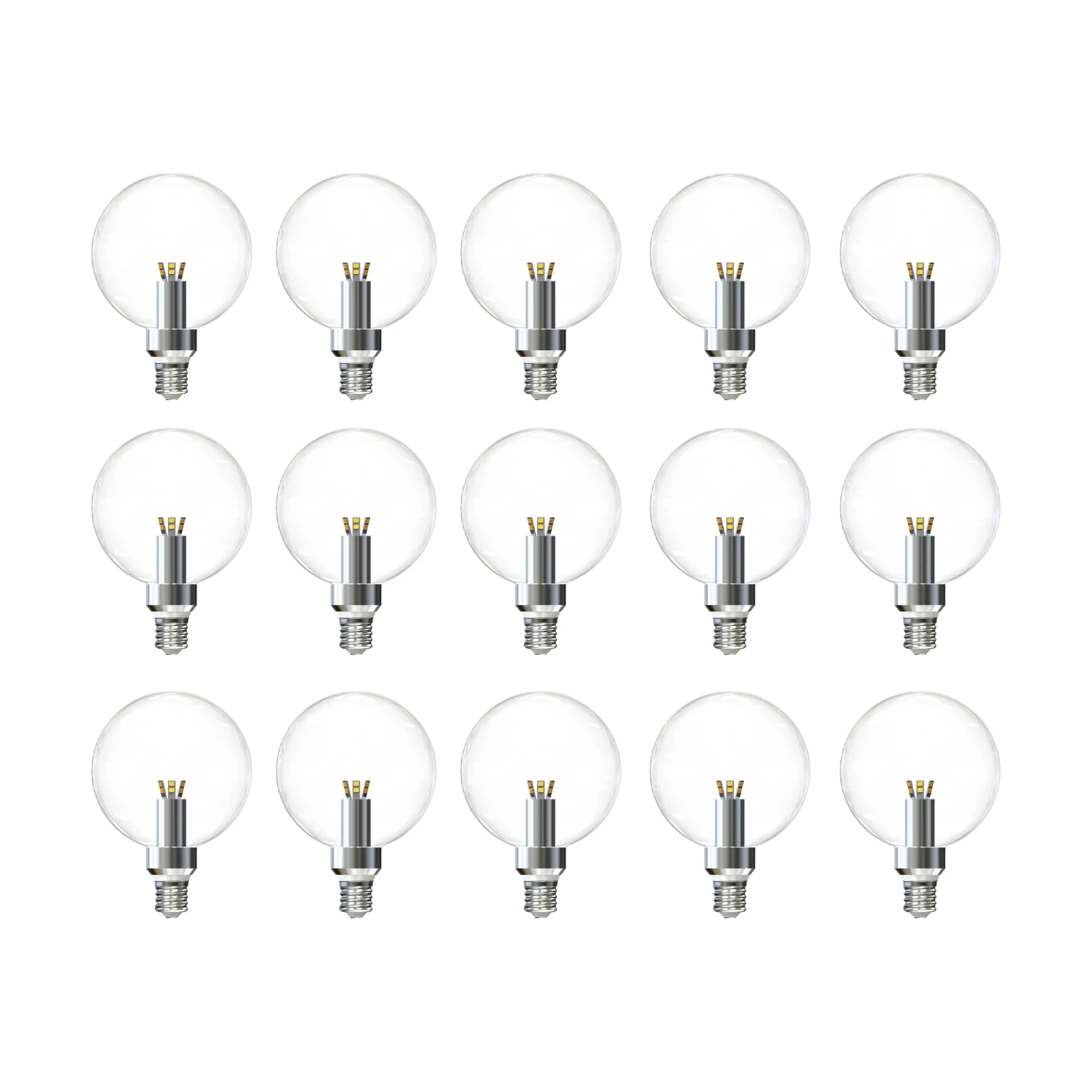 Flos Ampoule LED global retrofit dimmable E27 lot de 15 2500K 170 lm 3 W