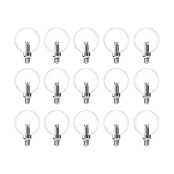Ampoule LED global retrofit dimmable E27 lot de 15 - 2500K 170 lm 3 W - Flos