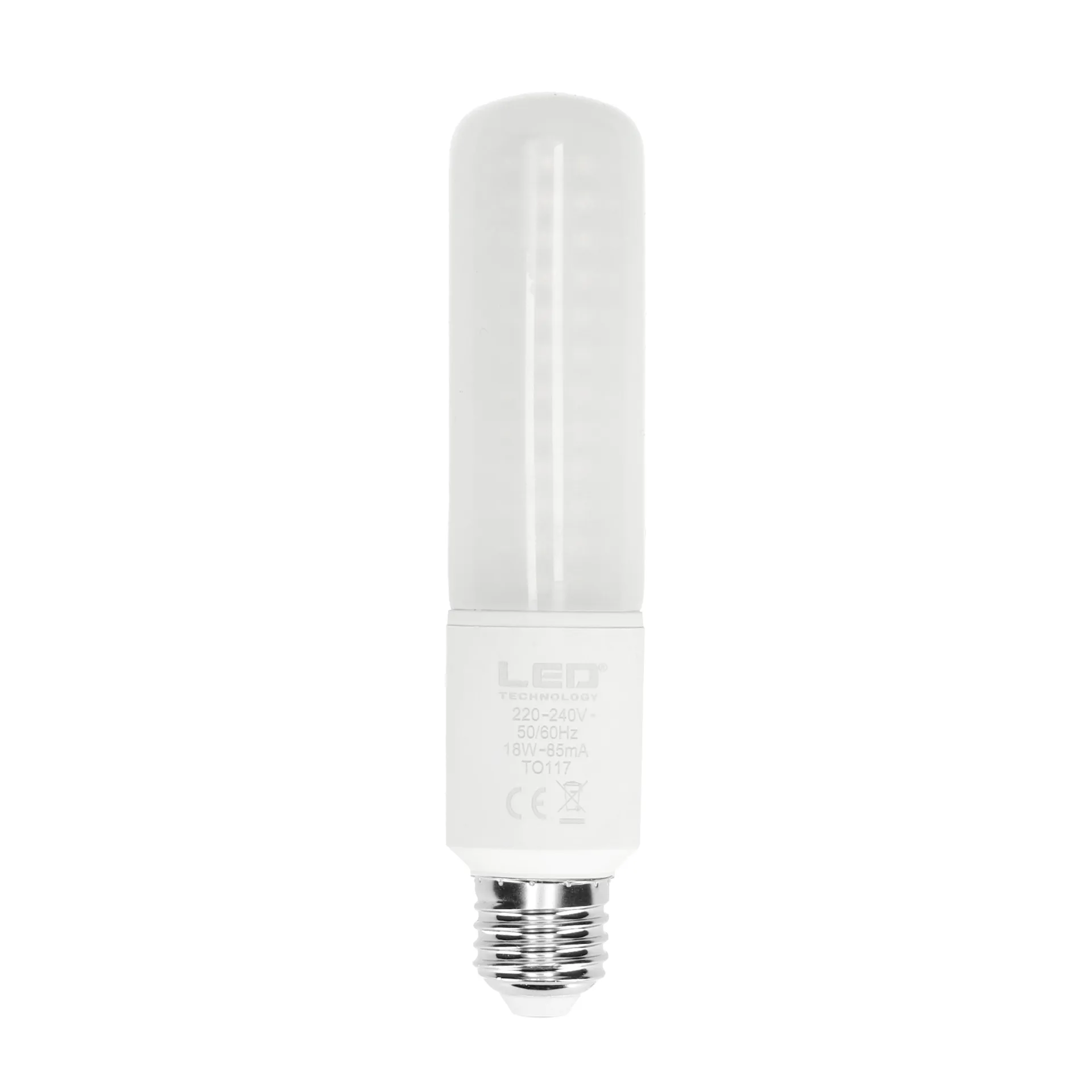 Ampoule LED T38 opale dimmable E27, 3000K 2000 lm 18 W Flos