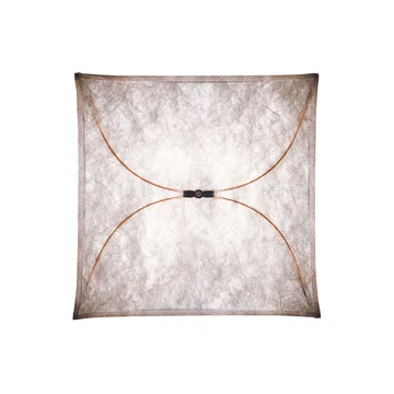 Applique murale Ariette 2 - Nappe textile blanche/structure en acier - Flos