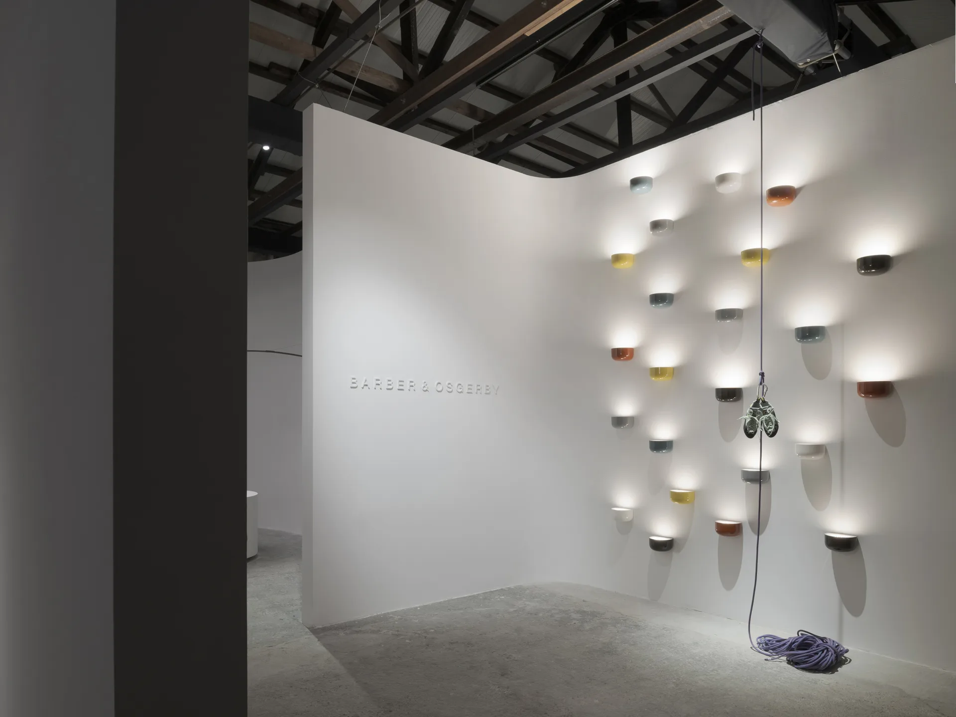 Applique murale Bellhop Wall Up, Grey blue Flos