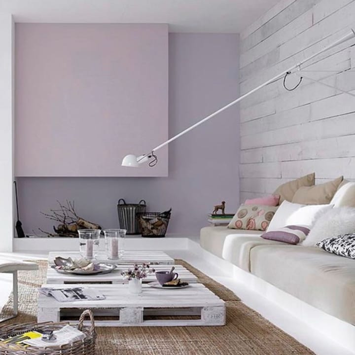 Applique murale Flos 265, Blanc laqué Flos
