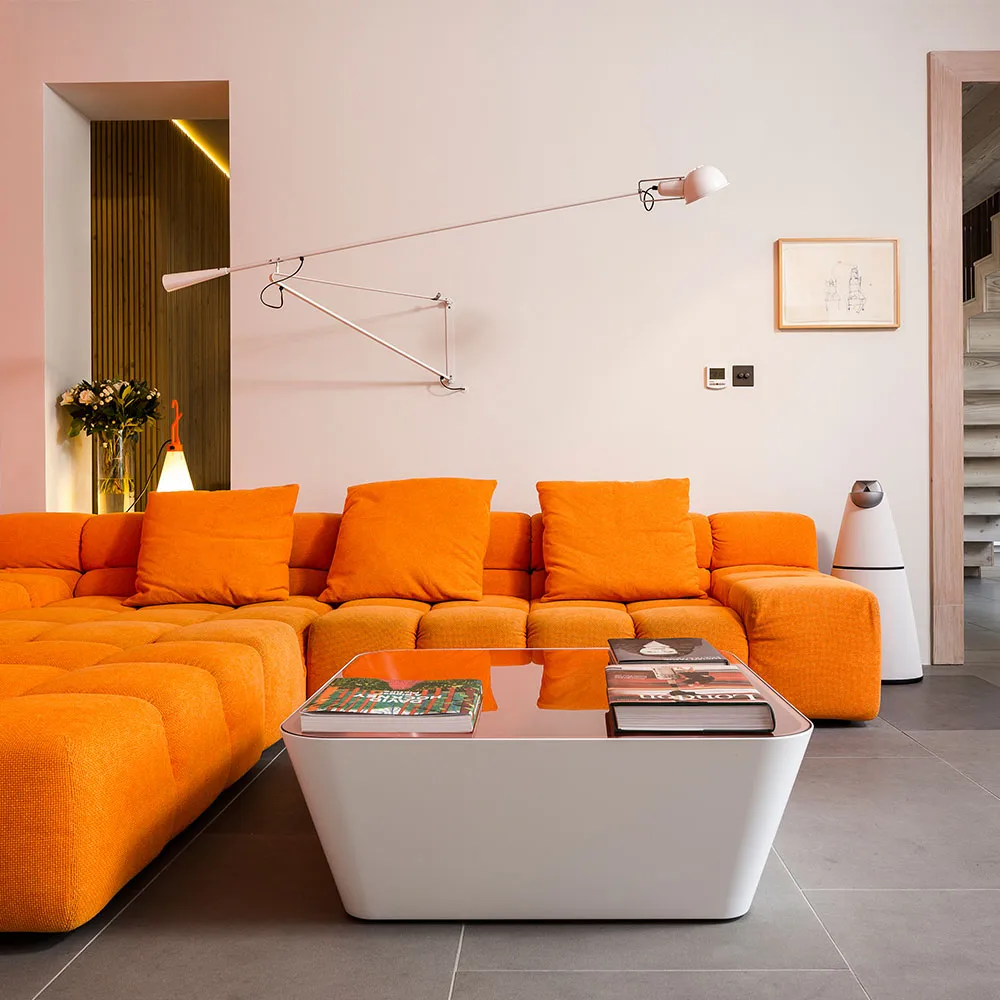 Applique murale Flos 265, Blanc laqué Flos