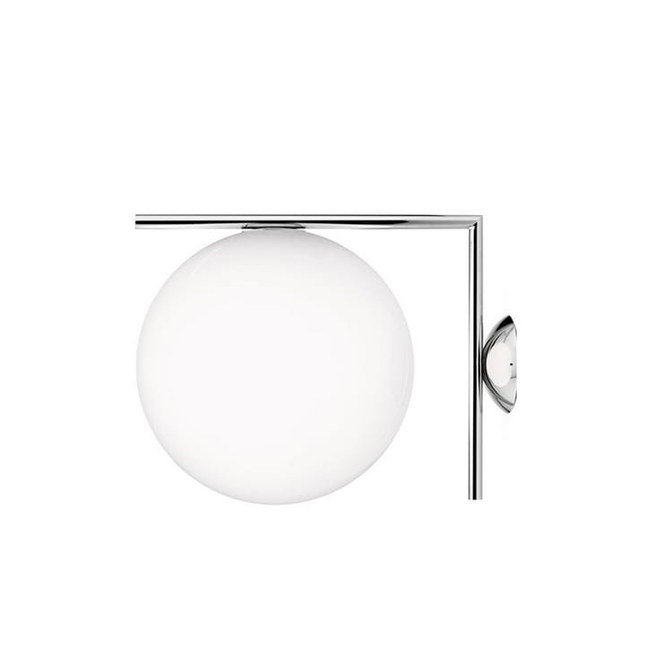 Applique murale IC lights C/W1 - Chrome-opale - Flos