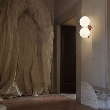 Applique murale IC lights C/W1 Double - Noir-opale - Flos