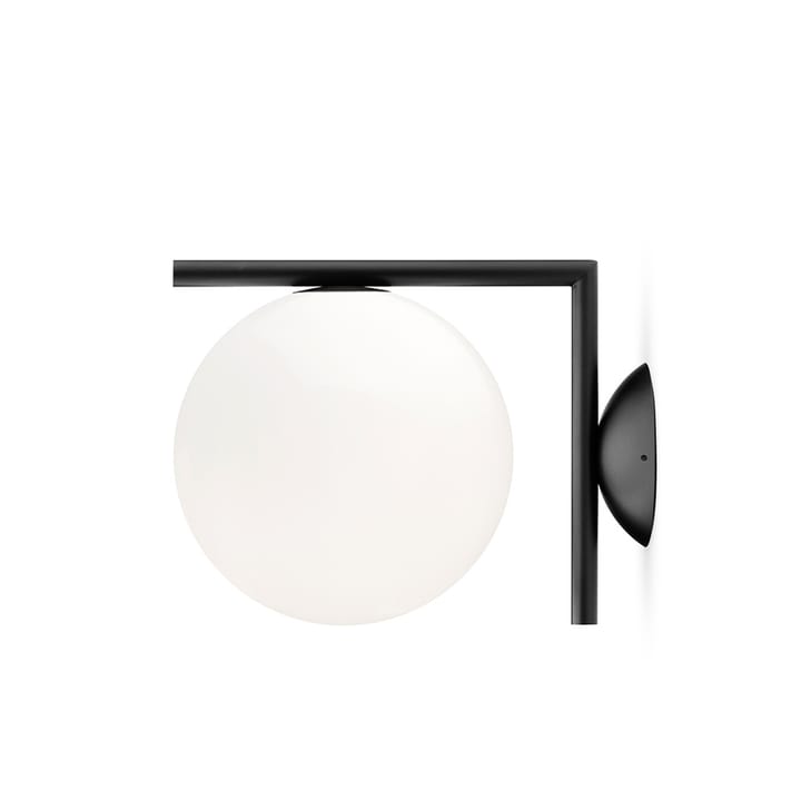 Applique murale IC lights C/W1 - Noir-opale - Flos