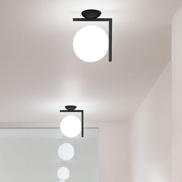 Applique murale IC lights C/W2 - Noir-opale - Flos