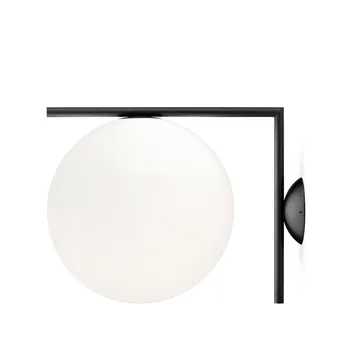 Applique murale IC lights C/W2 - Noir-opale - Flos