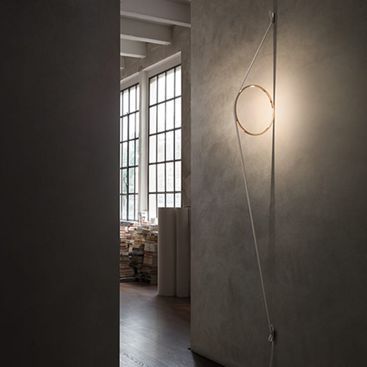 Applique murale Wirering, Gris-blanc Flos