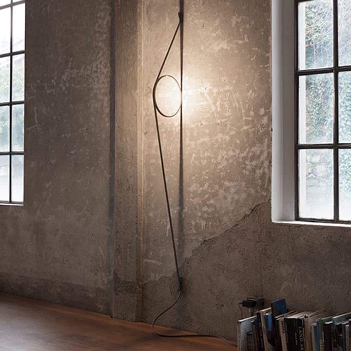 Applique murale Wirering, Gris-orangé Flos