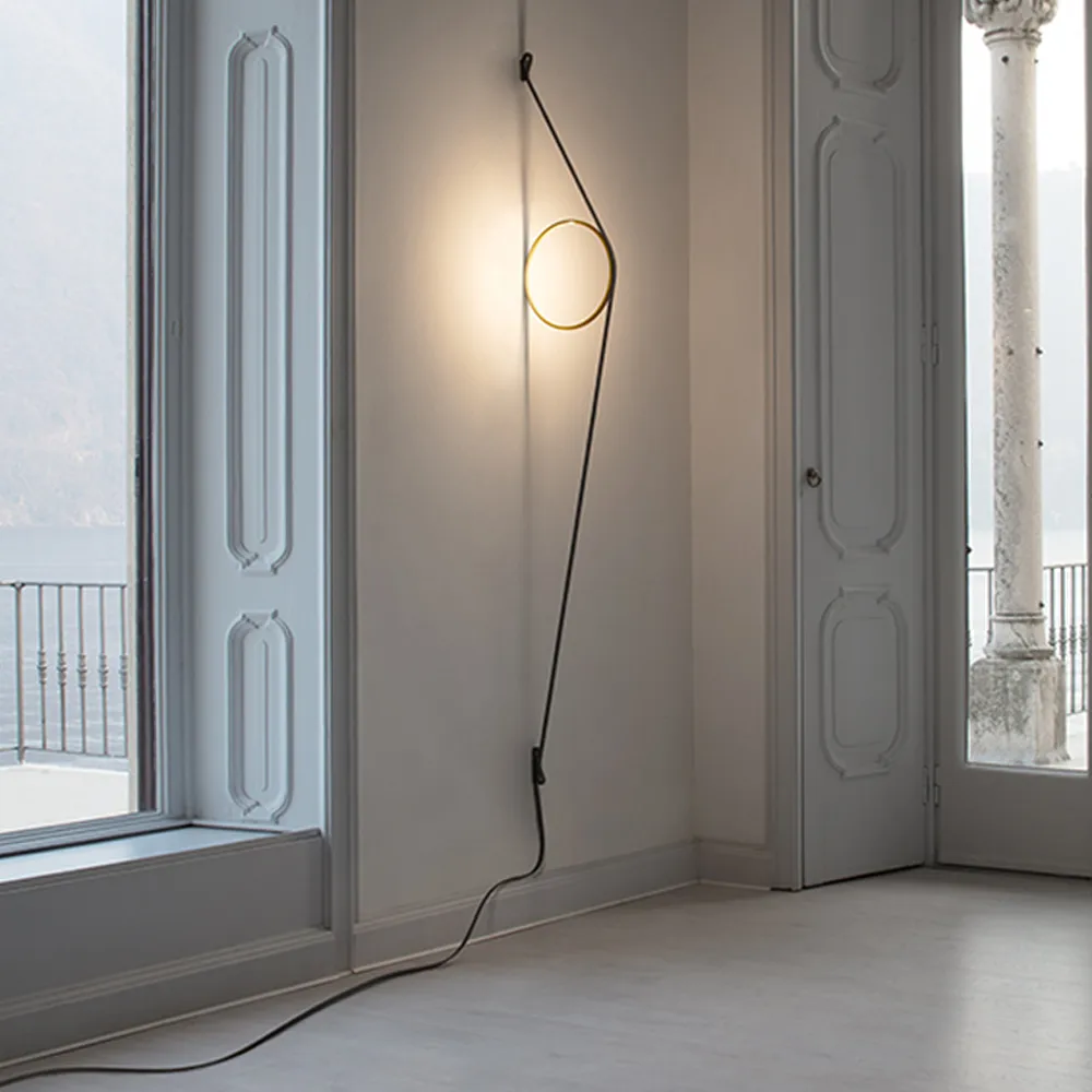 Applique murale Wirering, Rose-gris Flos