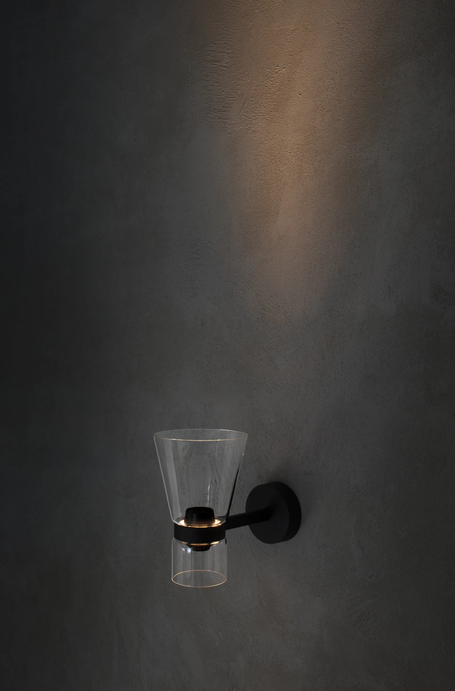 Applique Nocturne Cone - noir,  Flos