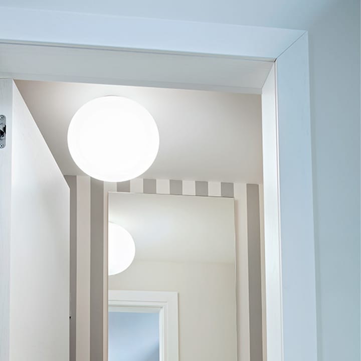 Glo-Ball C1 lampe murale et plafonnier, Blanc Flos