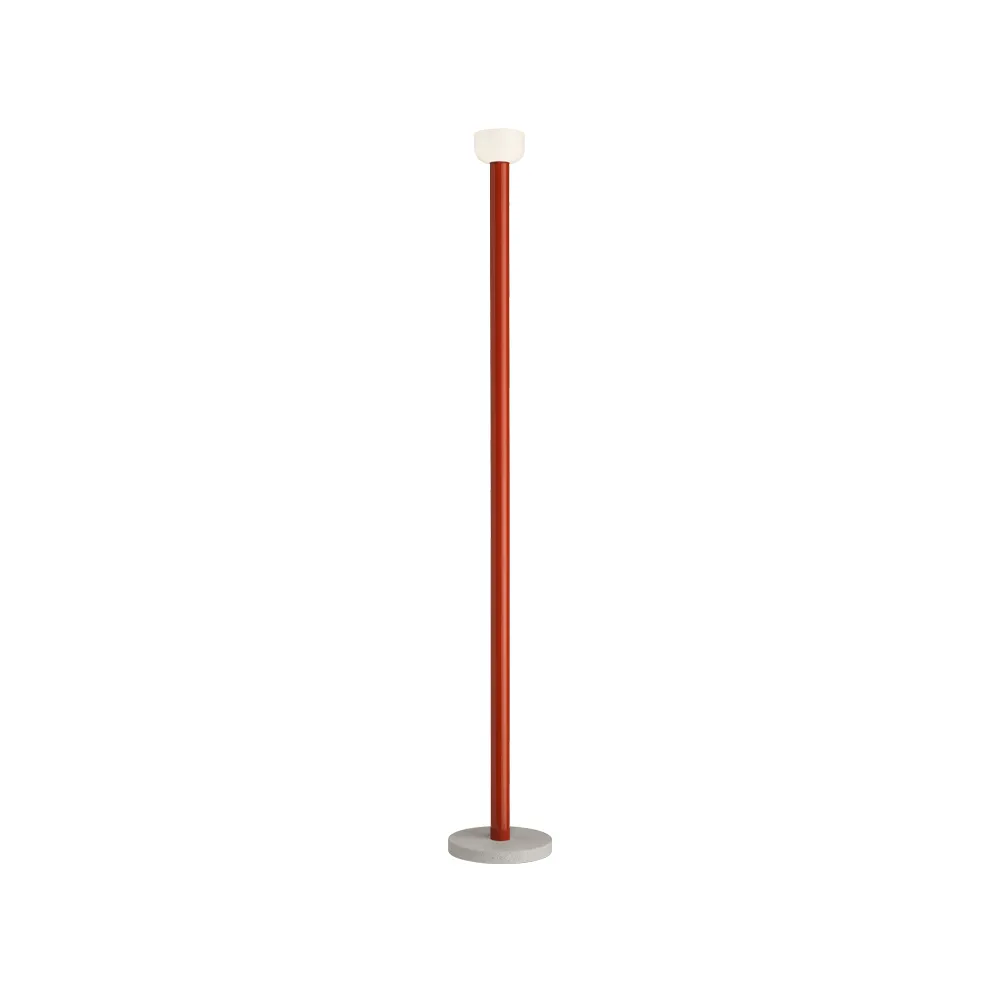 Lampadaire Bellhop, Brick red Flos