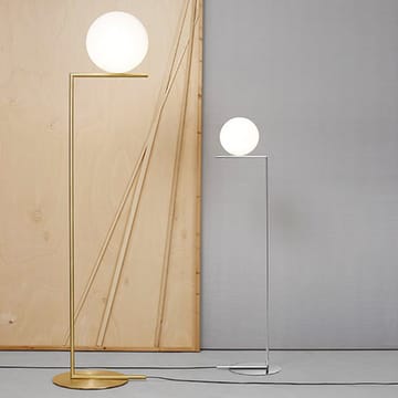 Lampadaire IC lights F1 - Laiton brossé-opale - Flos