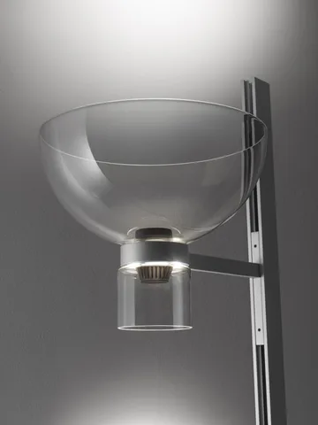 Lampadaire Nocturne F1 Bowl - argent - Flos