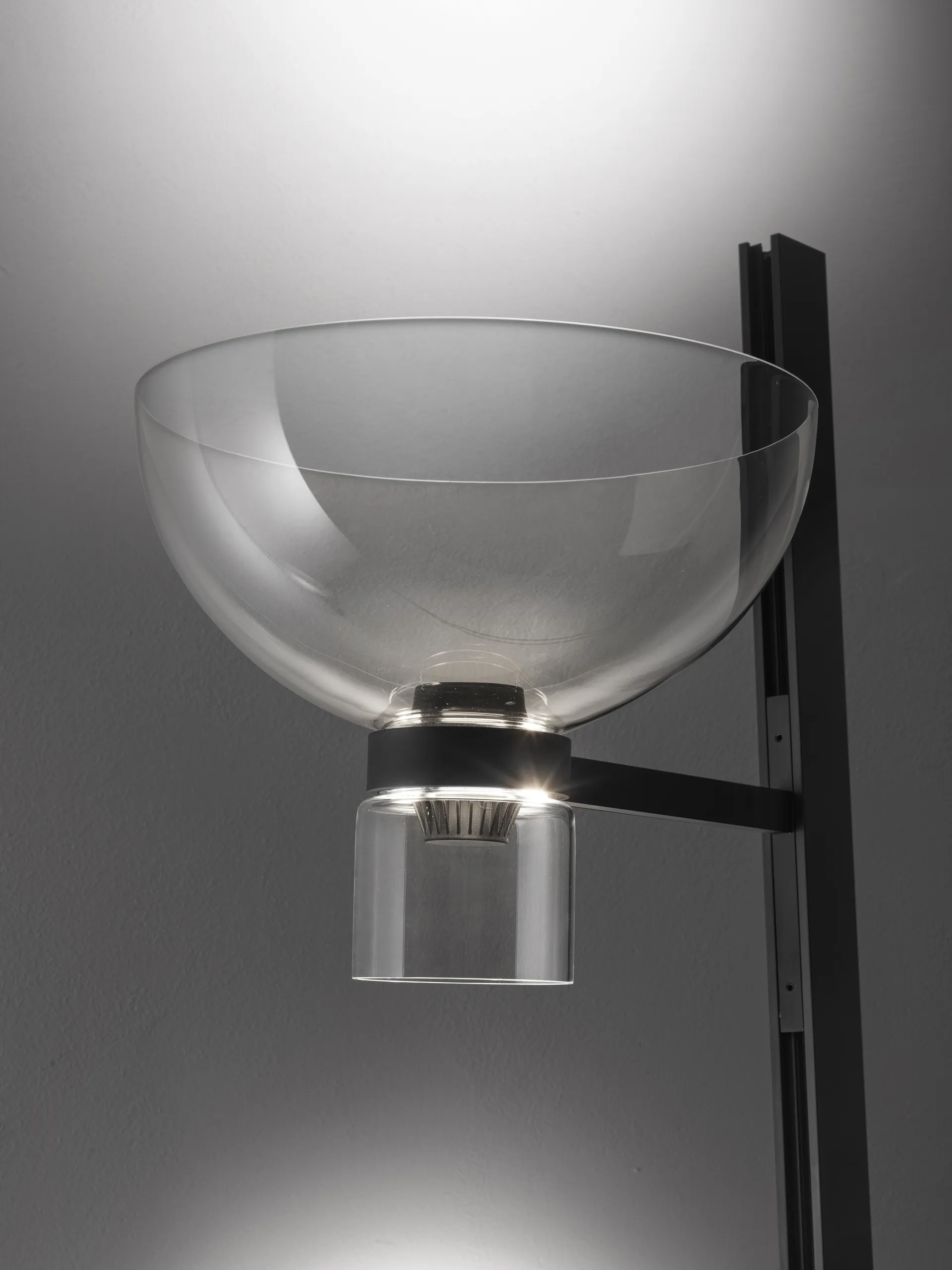 Lampadaire Nocturne F1 Bowl - noir,  Flos