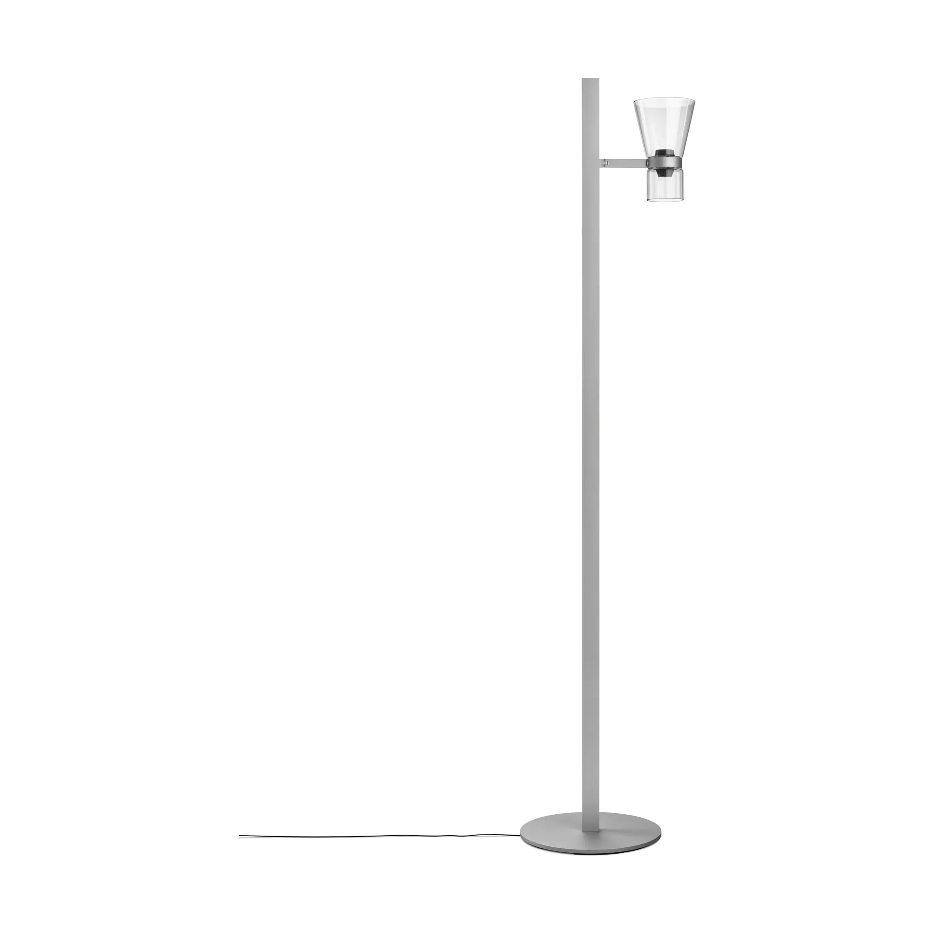 Lampadaire Nocturne F1 Cone - argent,  Flos