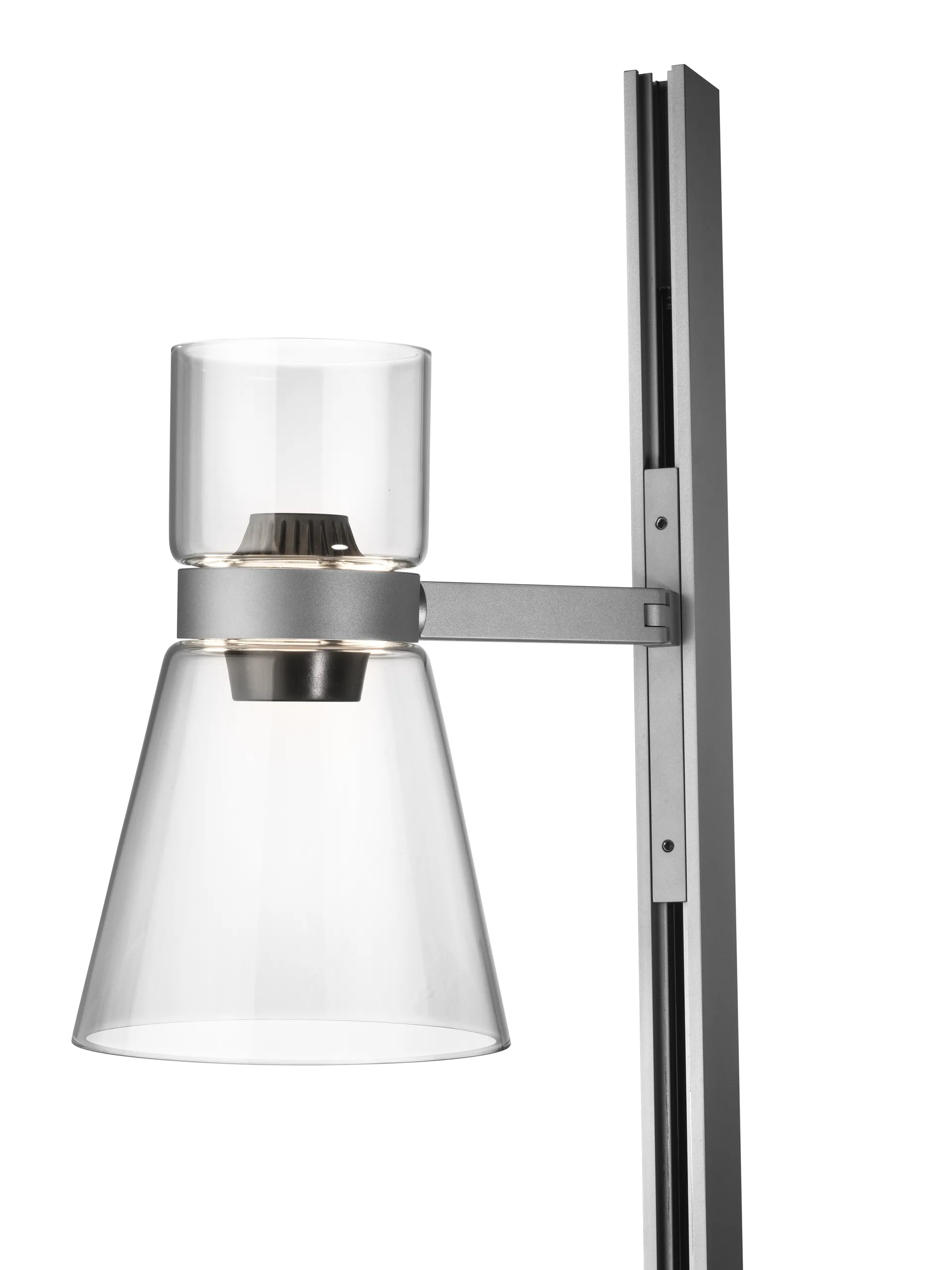 Lampadaire Nocturne F1 Cone - argent,  Flos