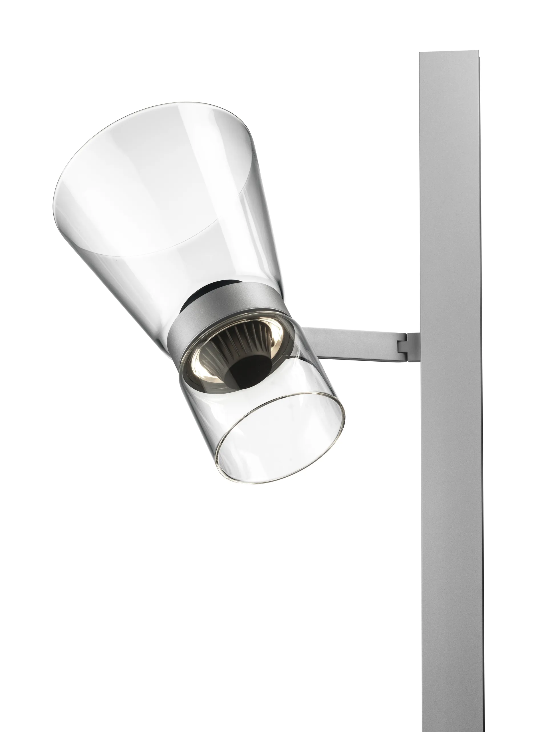 Lampadaire Nocturne F1 Cone - argent,  Flos