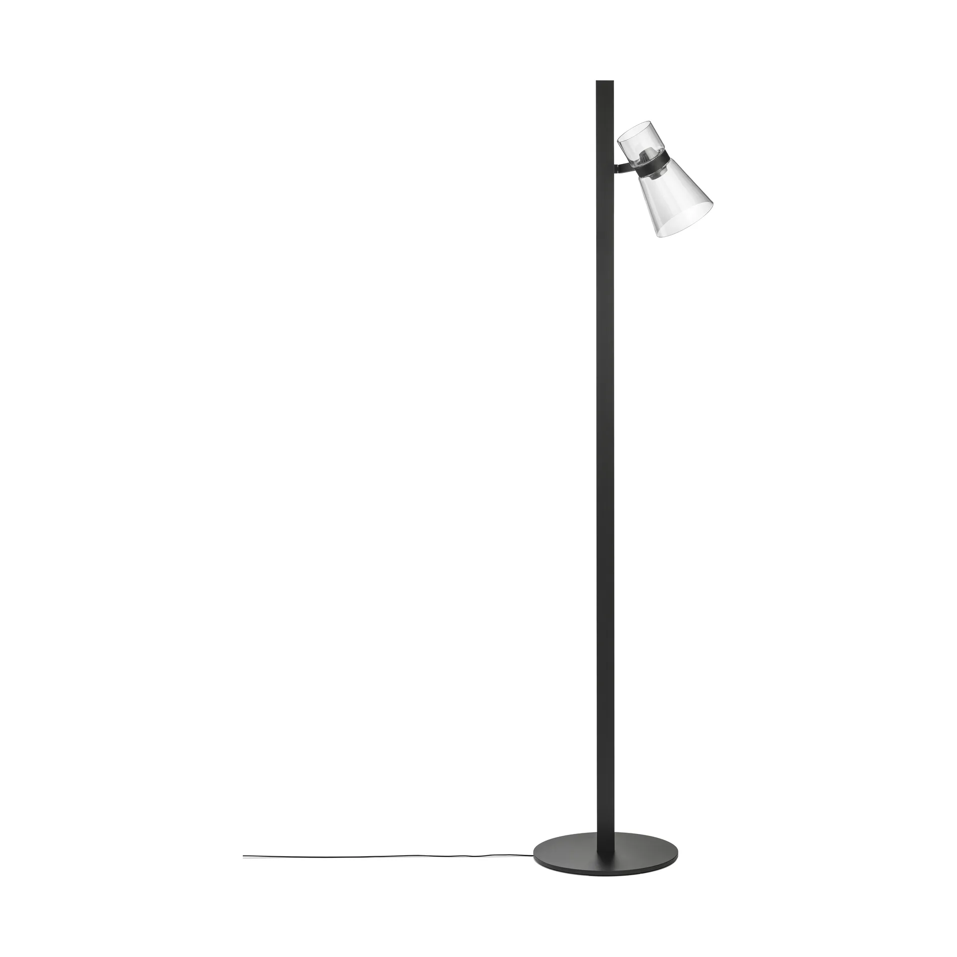 Lampadaire Nocturne F1 Cone - noir,  Flos