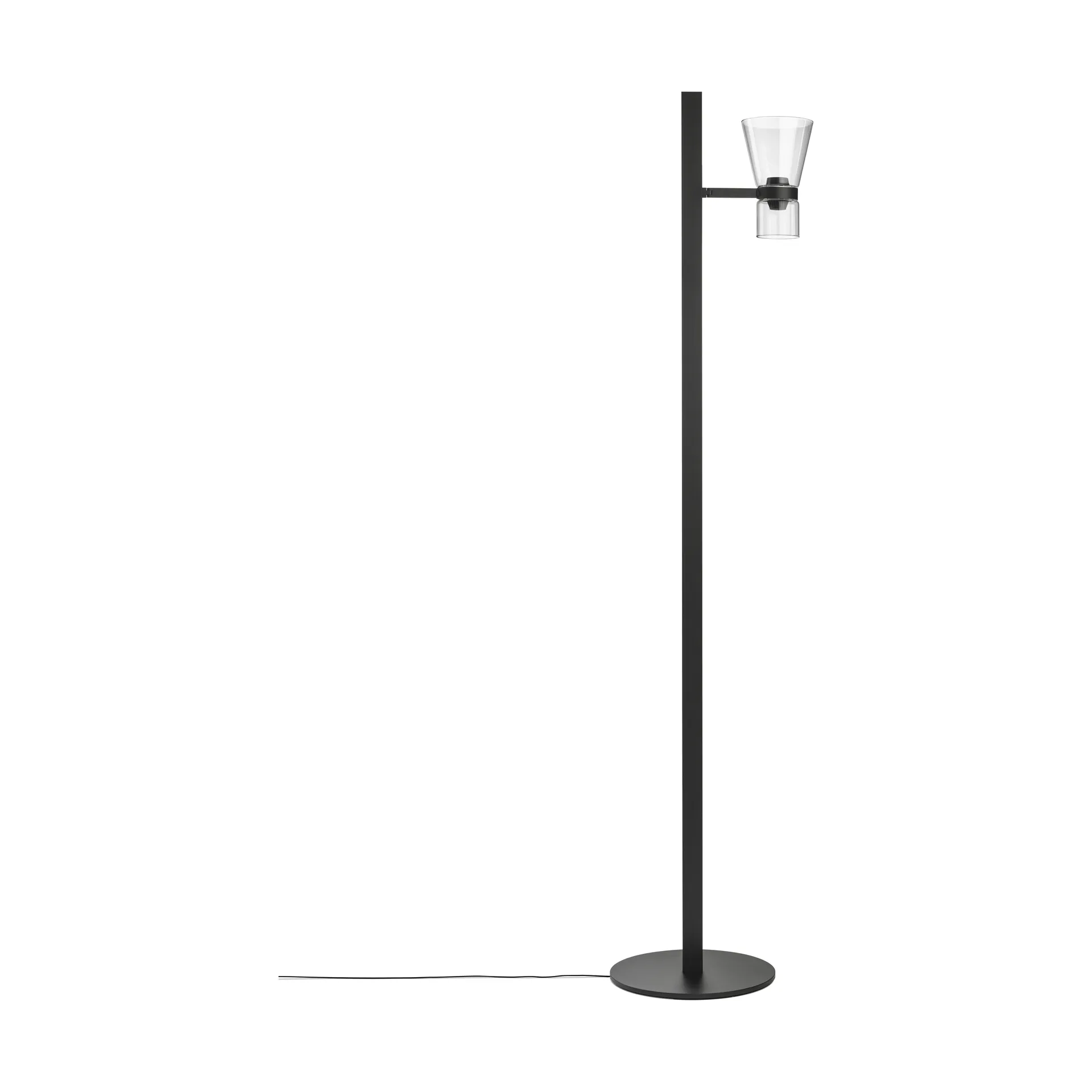 Lampadaire Nocturne F1 Cone - noir,  Flos