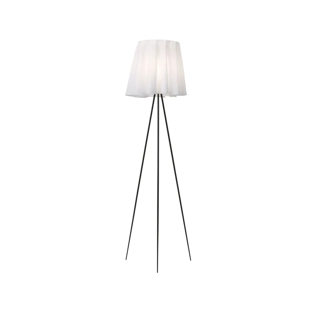 Lampadaire Rosy Angelis, Blanc-gris support Flos