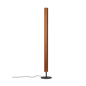 Lampadaire Seki-han 226 cm - Heat treatened ash-black metal - Flos